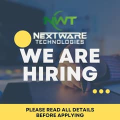 Paid Internship Opportunity at NEXTWARE Technologies!