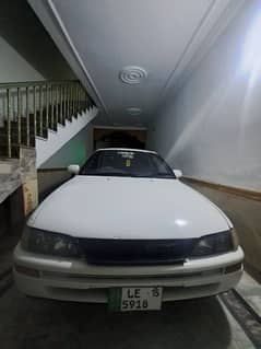 Toyota Corolla 1995 , Es limited brown interior.