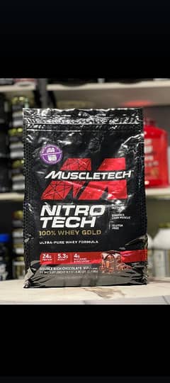 NITROTECH whey 8lbs pouch