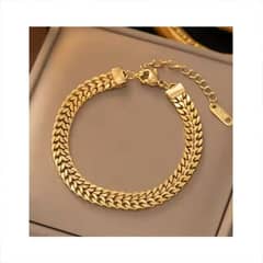 gold plated bracelet