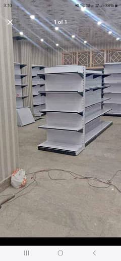 mart rack / grocery rack / shelf rack | wall rack | double side rack