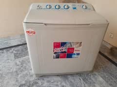 Haier semi automatic machine