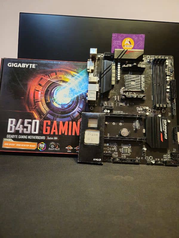Ryzen 5 3600,Gigabyte B450 Gaming x , corsair lps 16gb 3200mhz, cv550 0