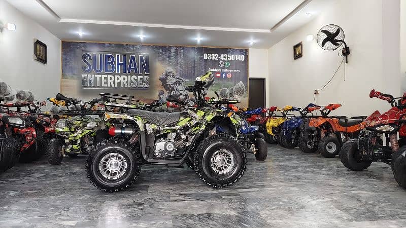 150cc Audi Sports Allowy Rims Atv Quad Bikes Delivery In All Pakistan 1