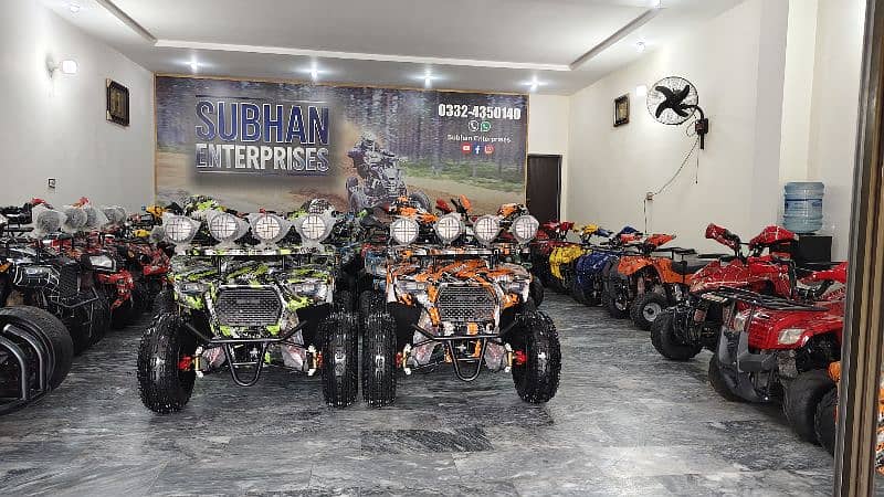 150cc Audi Sports Allowy Rims Atv Quad Bikes Delivery In All Pakistan 3