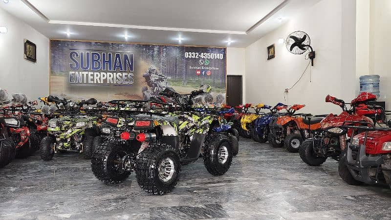 150cc Audi Sports Allowy Rims Atv Quad Bikes Delivery In All Pakistan 6