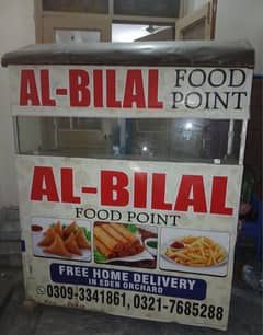 Multi Purpose Food Counter for Sale Burger,Shawrma,Mint Margrita Setup