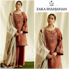 *causal Dress | eid collection | unstitched soot | formal dress*