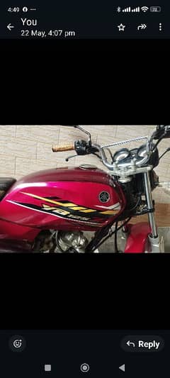 Yamaha ybr z 2022