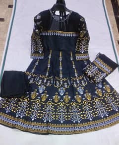 *causal Dress | eid collection | unstitched soot | formal dress*