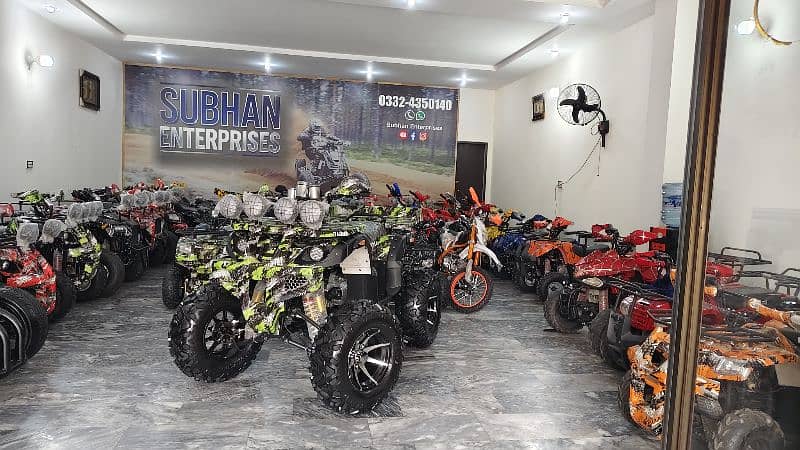 250cc Full Monster Jeep Auto Gear Atv Quad Bikes Delivery In All Pak 0