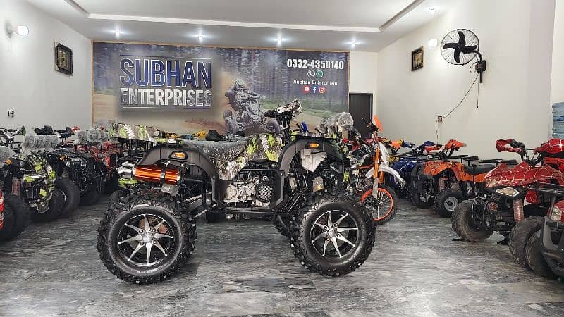 250cc Full Monster Jeep Auto Gear Atv Quad Bikes Delivery In All Pak 1