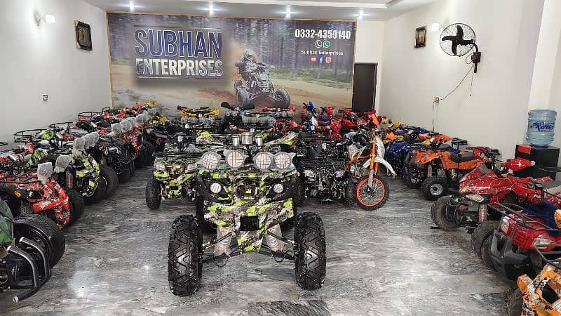 250cc Full Monster Jeep Auto Gear Atv Quad Bikes Delivery In All Pak 3