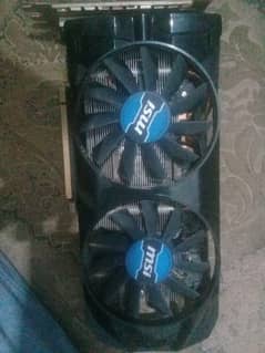 Nvidia GTX 560 (Equal to an RX 550) 1GB GDDR 5 256bit