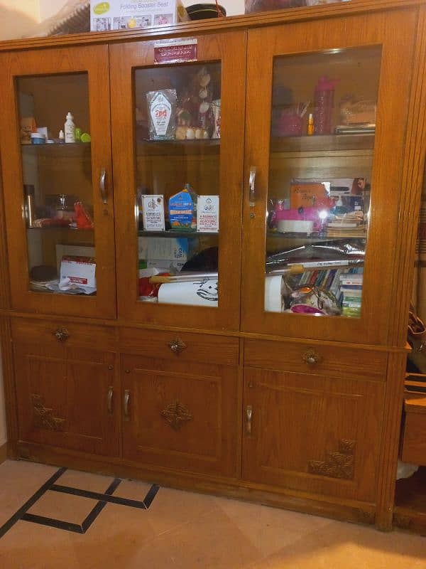 bed set with side tables divider dressing table coubert slitly used 5