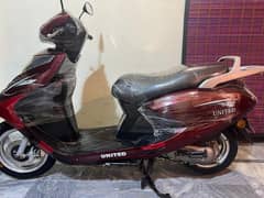 united scooty 2020 peteol 100cc self start