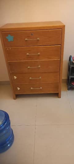 5 drawers
