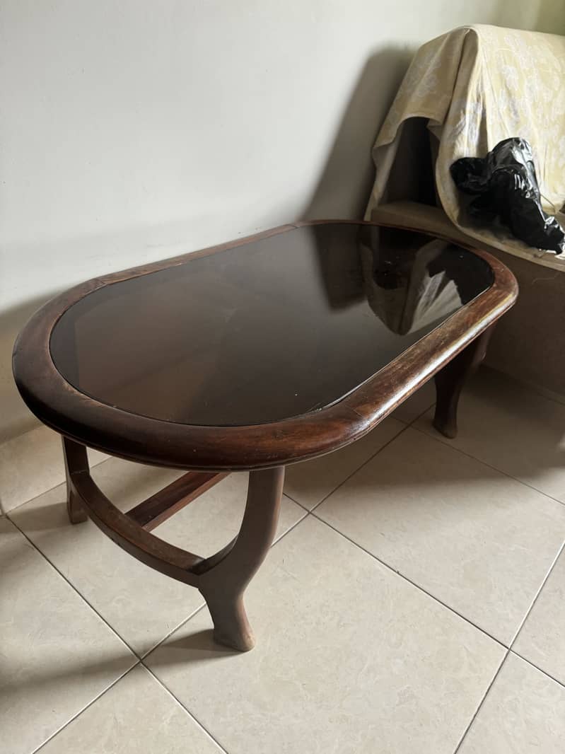 Sofa set with Table 7