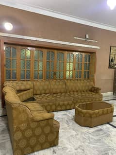 7 Seater L shaped Sofa