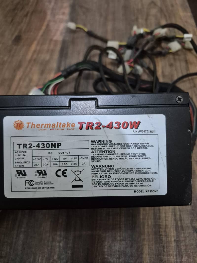 Thermaltake 430 watt pc/computer power supply 430NP 430 400 500 600 0