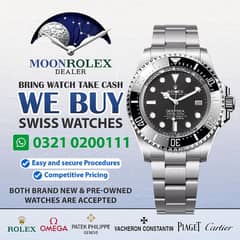 Get Cash / Rolex Cartier Omega Hublot Chopard Breitling Rado Tag Heuer