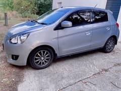 Mitsubishi mirage 2012 (95% Genuine) Urgent Sale +92 312 5316527