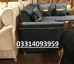 L shape sofa set / Corner sofa set /sofa set / 6 seater sofa set
