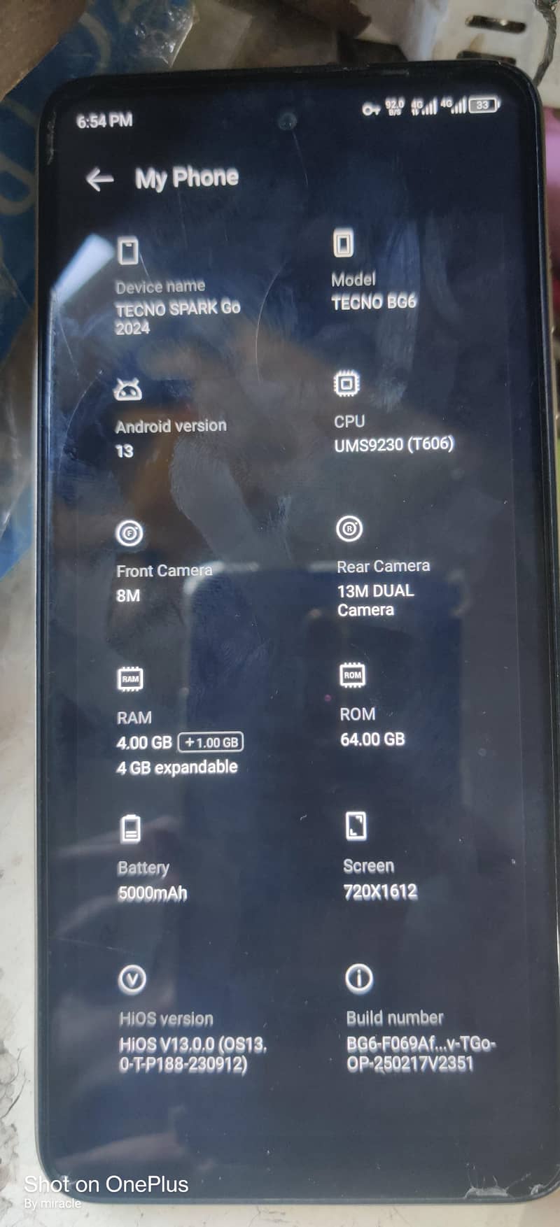 techno spark go 2024 with box and charger 1