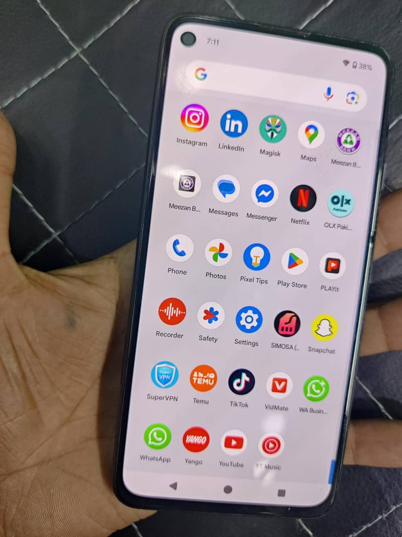 pixel 4a 6 128 All ok only call sensor not working 2