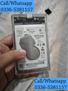 Transparent USB 3.0 HDD Case Portable Harddisk Enclosure Disk Type C