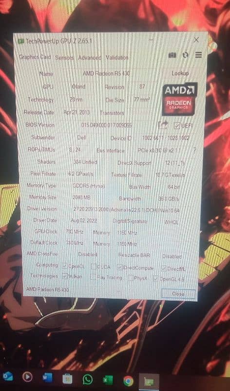AMD RADEON R5 430. [ 2GB DDR5 64 bit] DirectX-12. Gaming Graphics Card. 3