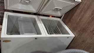 waves company. doubble door freezer for sale