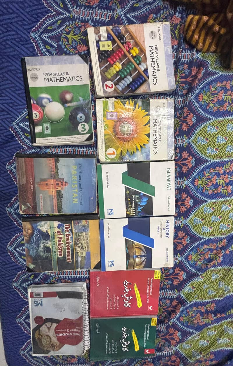 o levels O2 books available with past papers 0