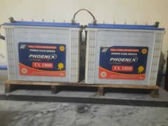 Phoenix tubular battery tx 1800/185AH