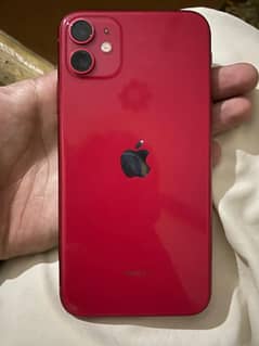 Iphone11 64gb jv 87BH waterproof condition good demand  46 colour Red
