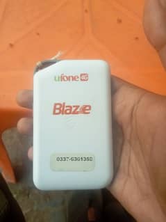 Ufone blaze wifi device