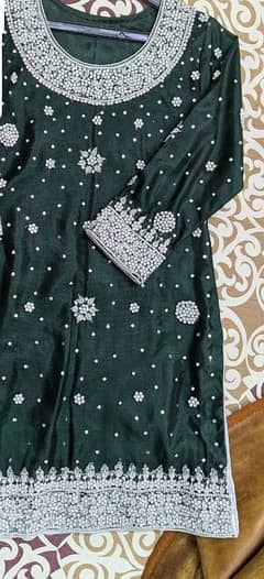 Green garara 3 piece set