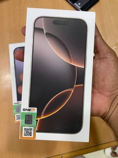 16 pro 128GB pta approved box pack