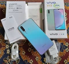 8/256GB vivo y17 Complete Box,charger NEW
