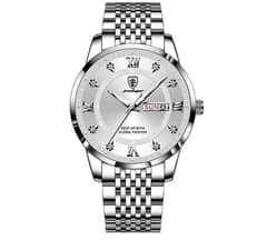New Men's Watch Waterproof luminous calender wristwatch Korean version