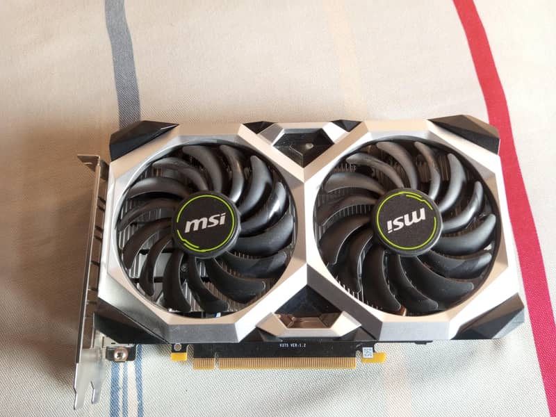 Nvidia gtx 1660Super, 6gb, ddr6 graphics card, Faulty, garbage issue 0