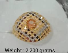 21 k gold used ring