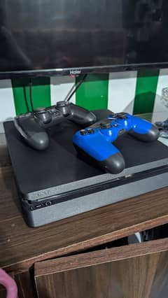 PS4 SLIM | 500 GB | Fifa 23 , Mortal Kombat & GTA V CDs | ps4 controls