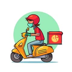 Delivery rider required