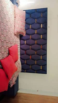 Bed with side tables