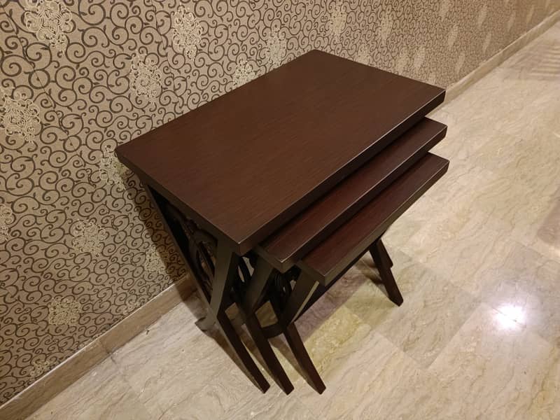 Coffee Table set of 3 tables (Nest Set, Corner Tables) 0