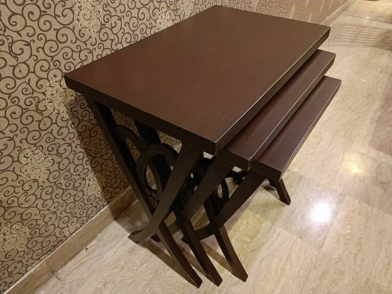 Coffee Table set of 3 tables (Nest Set, Corner Tables) 3