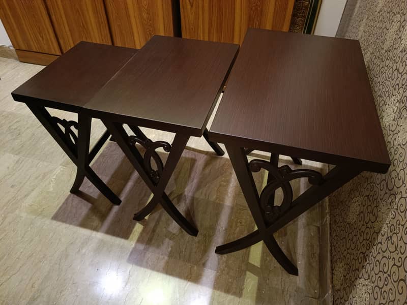 Coffee Table set of 3 tables (Nest Set, Corner Tables) 6