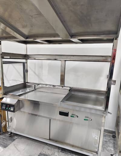 Fast Food Counter ( All in one. Burger, Shawarma, Zinger, Fries etc )