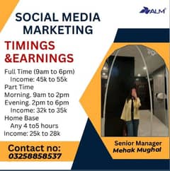 part time work available for students , males and females